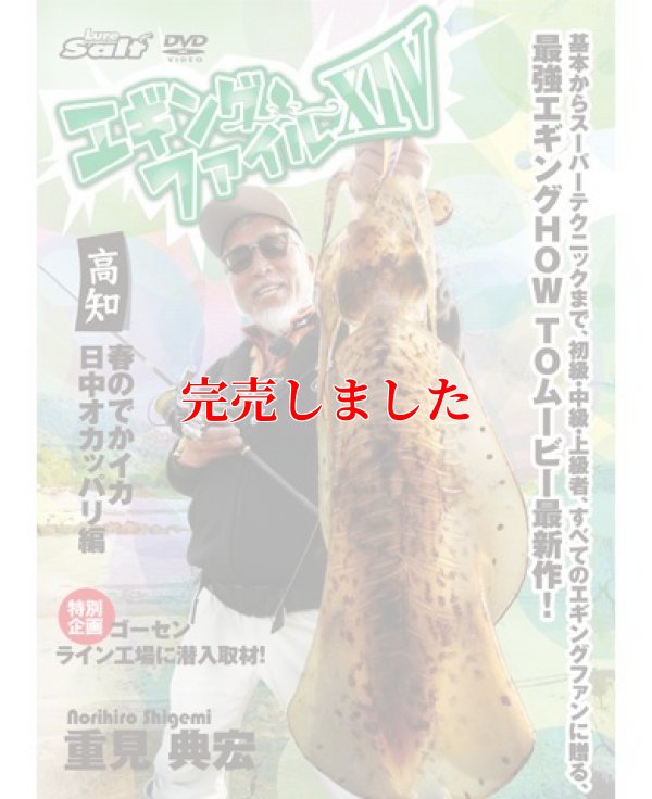 画像1: 重見典宏・エギングファイル14　XIV