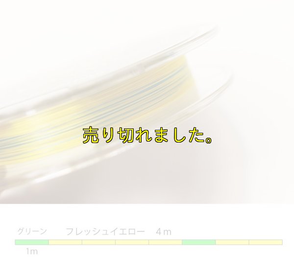 画像4: スクマニ X8-PE イエロー4m×グリーン1m 0.6-200m