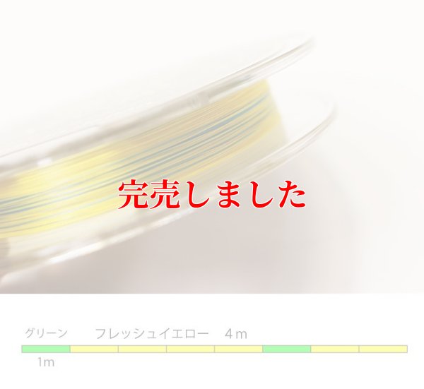画像4: スクマニ X8-PE イエロー4m×グリーン1m 0.6-200m（10/末予定）