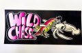 WILD CHASE切り抜きシール（ピンク）