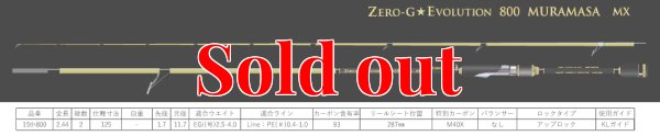 画像9: 15th限定color ゼロエヴォ MX 800 村正（MH)