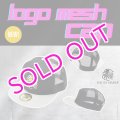 2025 New ロゴメッシュキャップ /ブラックグレイ