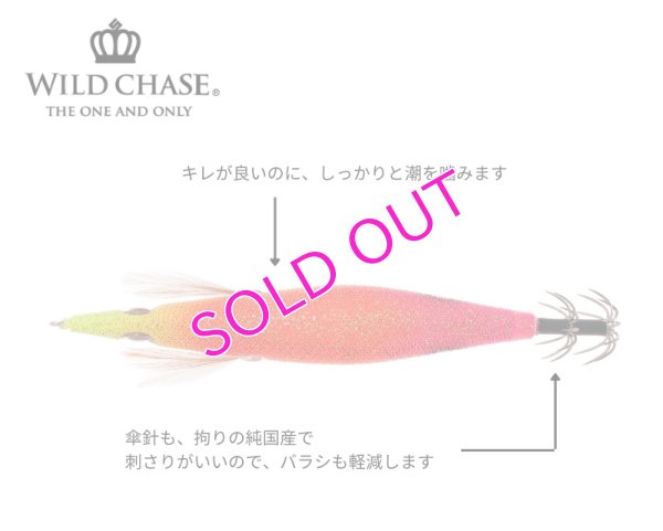 画像3: WILD CHASE 2.5号 #61 RG/閃光トロピカルピンク(UV)
