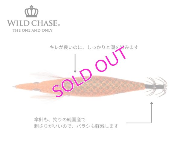 画像3: WILD CHASE 3.5号RT #62 RG/閃光メープルオレンジ(UV)