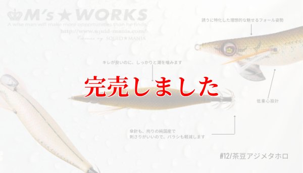 画像3: 2.5号（12）茶豆アジメタホロ