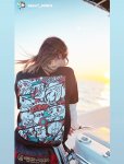 画像3: シルキーDRY TシャツBAD SQUID【アメコミ風】