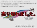 WILD CHASE 3.5号59RG/アジ泳がせ/鬼ヒラブルー(UV)