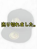 BAD SQUID 2nd  フラットCAP『横抱き』GOLD刺繍