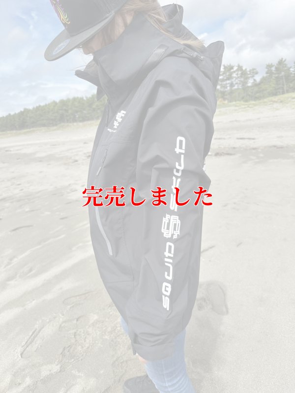 画像9: 限定 レインジャケット (BLACK×ホワイト)