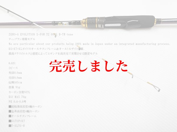 画像1: ZERO-G EVOLUTION X-FOR TZ 608S B-TR tune 『1st model』