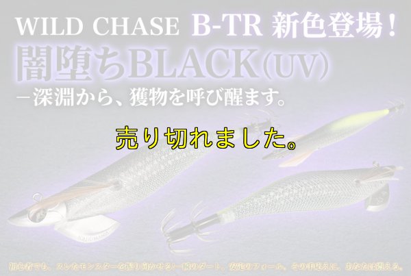画像1: TIPRUN/B-TR 3.0号 25ｇ#BT26  闇堕ちBLACK(UV)