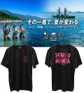 SINSE 2007 ロボクマ/ DRY-Tシャツ【黒×ピンクラメ】