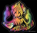 BADSQUIDスエード風ステッカー