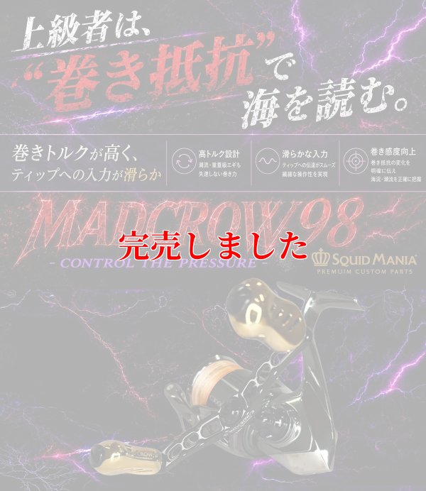 画像2: MADCROW98 オールBLACK フィーノ 【IP24Kカラー】