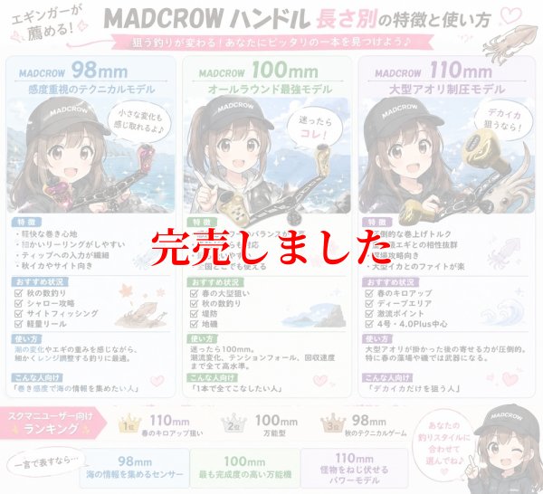 画像6: MADCROW98 オールBLACK フィーノ【ブレイズレインボー】