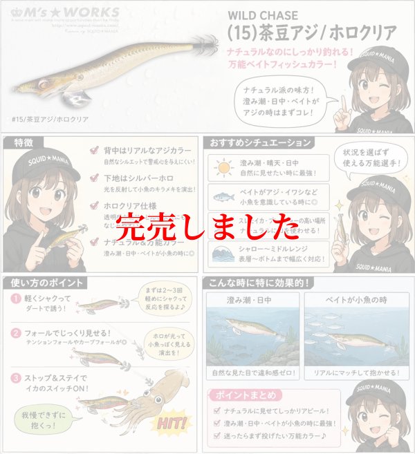 画像1: 4.0plus  (12）茶豆アジメタホロ