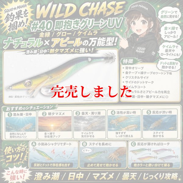 画像1: 4.0plus  (40) 即抱きグリーンUV