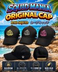 CURVE CAP【BLACK】BAD SQUID