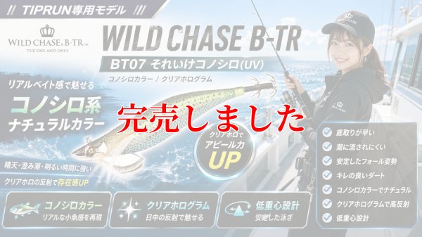 画像1: 3.5号 30ｇB-TR (BT07)それいけコノシロ(UV)