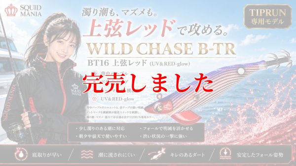 画像1: TIPRUN/B-TR/ラトル 3.5号 30ｇ BT-RT＃16上弦レッド (UV＆RED-glow)