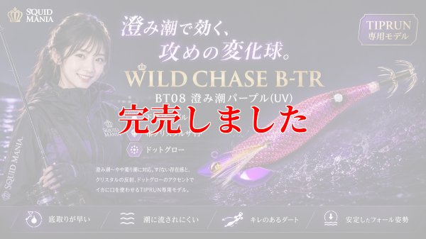 画像1: RT3.5号 30ｇB-TR (BT08)澄み潮パープル(UV)
