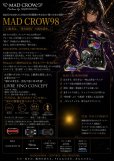 画像1: MADCROW98 オールBLACK フィーノ【ブレイズレインボー】 (1)