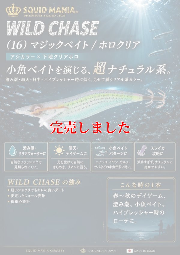 画像1: 3.0号(16)マジックベイト/ホロクリア