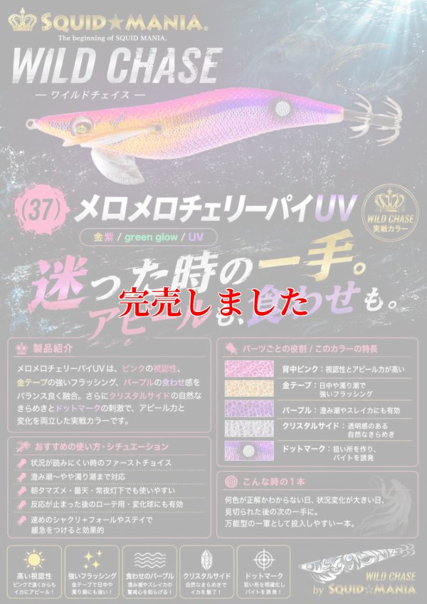 画像1: 3.5号RT (37) メロメロチェリーパイ-UV