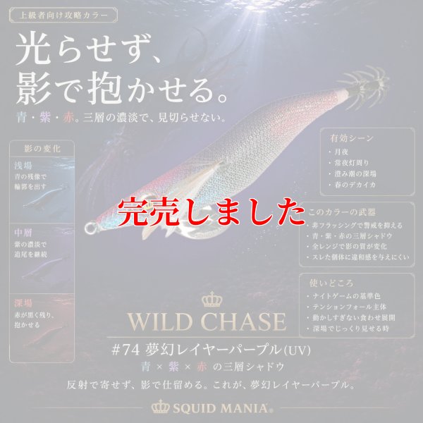 画像1: 3.0号 (74)  夢幻レイヤーパープル(UV)