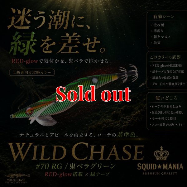 画像1: WILD CHASE 3.0号 (70) RG/鬼ベラグリーン