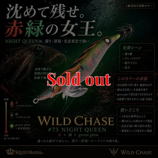 画像1: WILD CHASE 3.5号 (75)  NIGHT QUEEN
