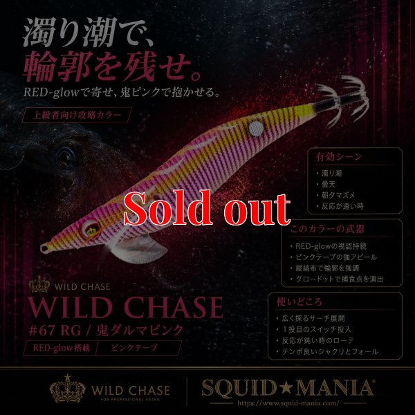 画像1: WILD CHASE 3.5号シャロー (67) RG/鬼ダルマピンク