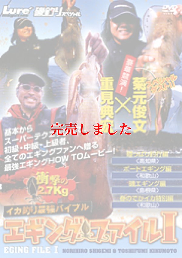 画像1: エギングファイル1 最強エギングHOW TOムービー！