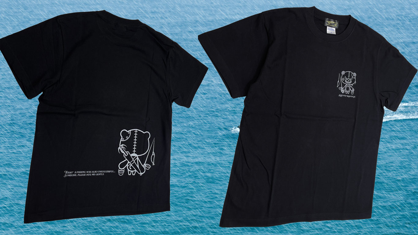 kumadas キッズTシャツ 100 黒メタリック 北海道 クマダス よかっ