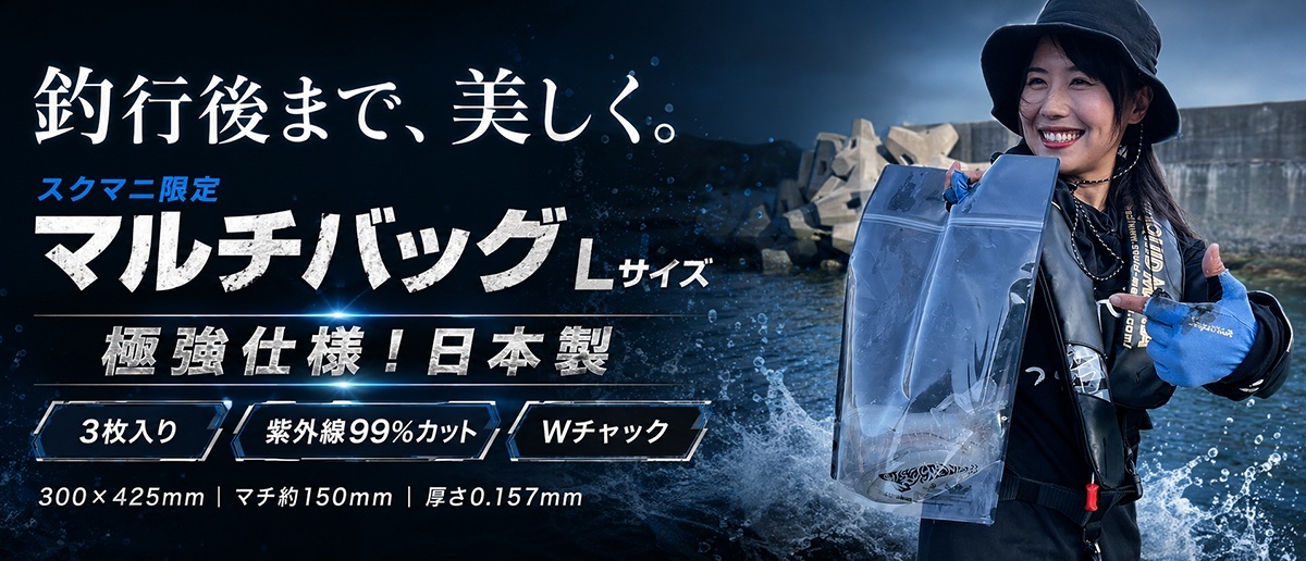 画像2: New UVカットマルチバッグ Lサイズ（3枚入り/マチあり）