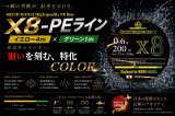 スクマニ X8-PE イエロー4m×グリーン1m 0.6-200m
