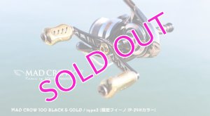 画像1: MAD CROW 100 BLACK & GOLD / type2  (限定フィーノ IP-24Kカラー) (1)