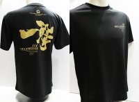 画像1: DRY ＴシャツM's WORKS『 一撃 』（黒金）