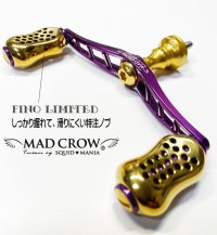 画像1: MAD CROW 100 パープル＆ゴールド / Fino LTD