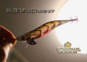 画像2: WILD CHASE  3.5号シャロー（04）磯スジエビ/ホロクリア (2)