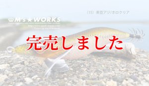 画像2: 3.5号RT (15)茶豆アジ/ホロクリア (2)