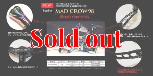 画像3: MADCROW98 オールBLACK フォルテ 【ブレイズレインボー】 (3)