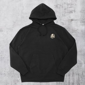 画像4: BAD SQUID プルオーバーパーカー / 黒金 (4)