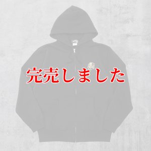 画像5: BAD SQUID フルジップ パーカー / 黒金 (5)