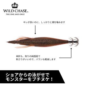 画像4: WILD CHASE 3.0号 (60) RG/プレミアブラウン(UV&RED-glow) (4)