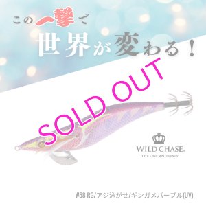 画像1: WILD CHASE 3.5号RT #58RG/アジ泳がせ/ギンガメパープル(UV) (1)