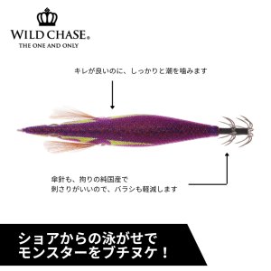 画像4: WILD CHASE 3.5号 (58) RG/ギンガメパープル(UV&RED-glow) (4)