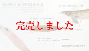 画像5: 3.5号(15)茶豆アジ/ホロクリア (5)