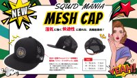 画像1: ハイ・ブリザテック ハーフメッシュCAP (SSロゴ丸枠/ゴールド)