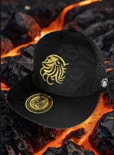 BAD SQUID フルジップ パーカー / 黒金 - エギングショップ SQUID MANIA